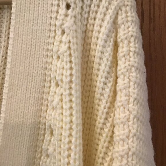 Lillusory Ivory/Yellow Cable Knit Sweater - Picture 2 of 3